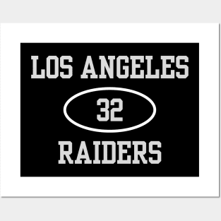 LA RAIDERS MARCUS ALLEN #32 Posters and Art